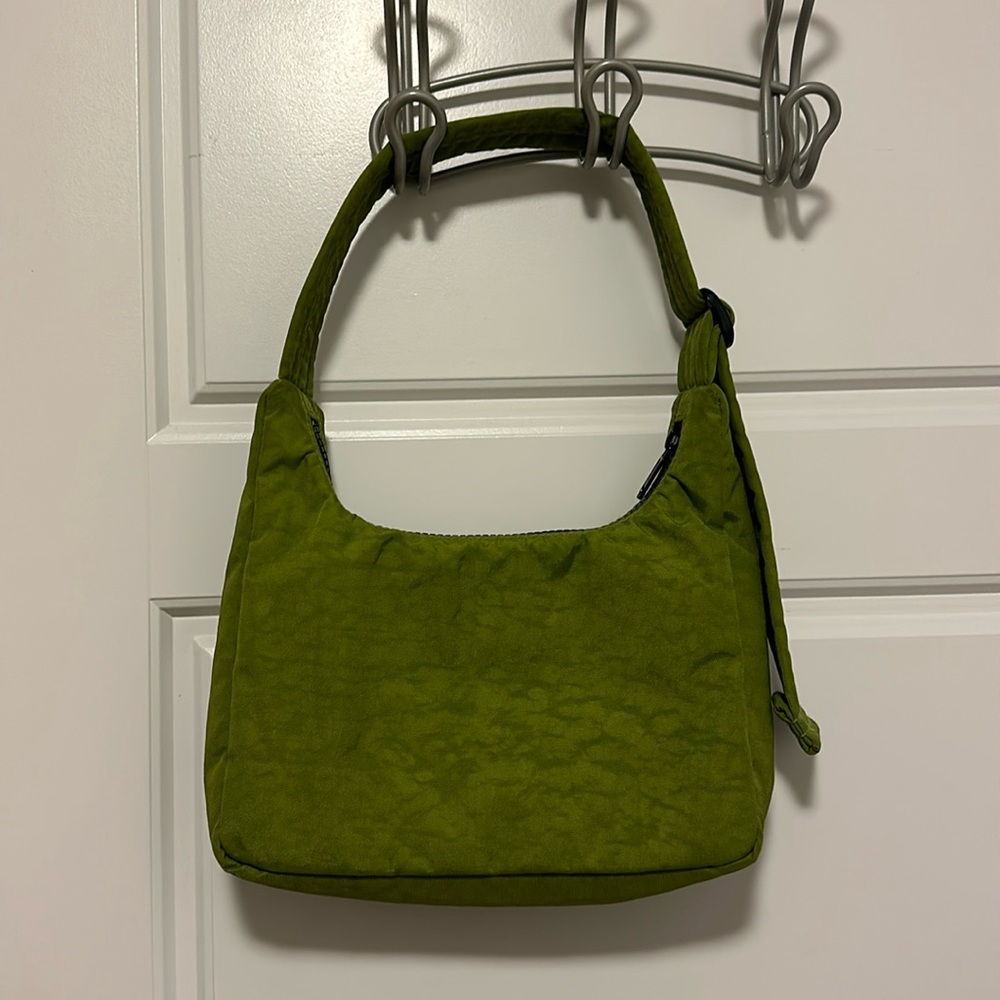Baggu Mini Nylon Shoulder Bag Avocado